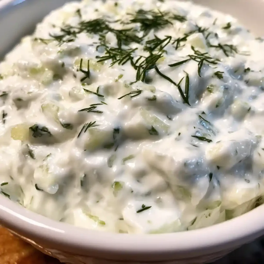 Transform Your Meals: Easy Creamy Tzatziki Sauce Recipe with Greek Yogurt 1 Creamy Tzatziki Sauce Recipe With Greek Yogurt
