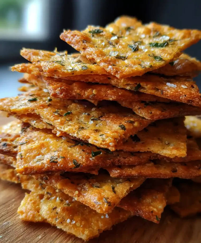 Crispy Crackers Sourdough Discard 