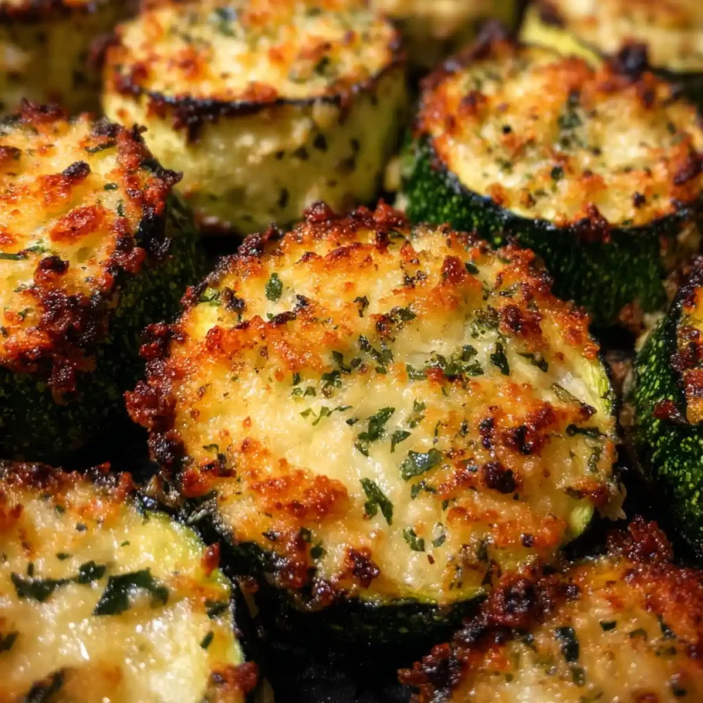Garlic Parmesan Zucchini Recipe Baked To Perfection