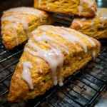 Easy Spiced Pumpkin Scones with Maple Glaze: Your Go-To Fall Breakfast Treat! 8 Spiced Pumpkin Scones Recipe With Maple Glaze