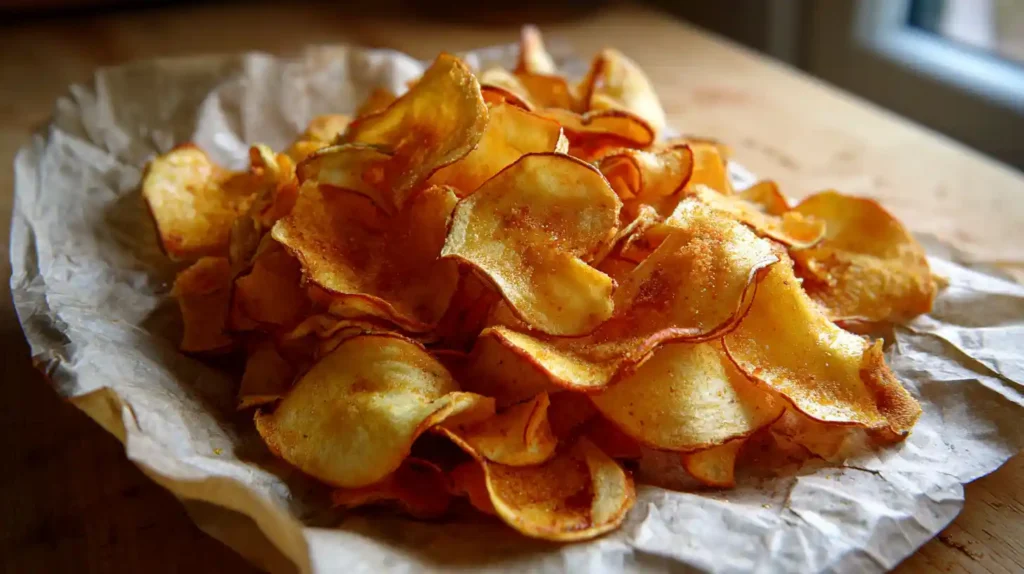Apple Peel Chips Recipe: Crispy Snack You'll Regret Tossing Out 1 Apple Peel Chips Recipe