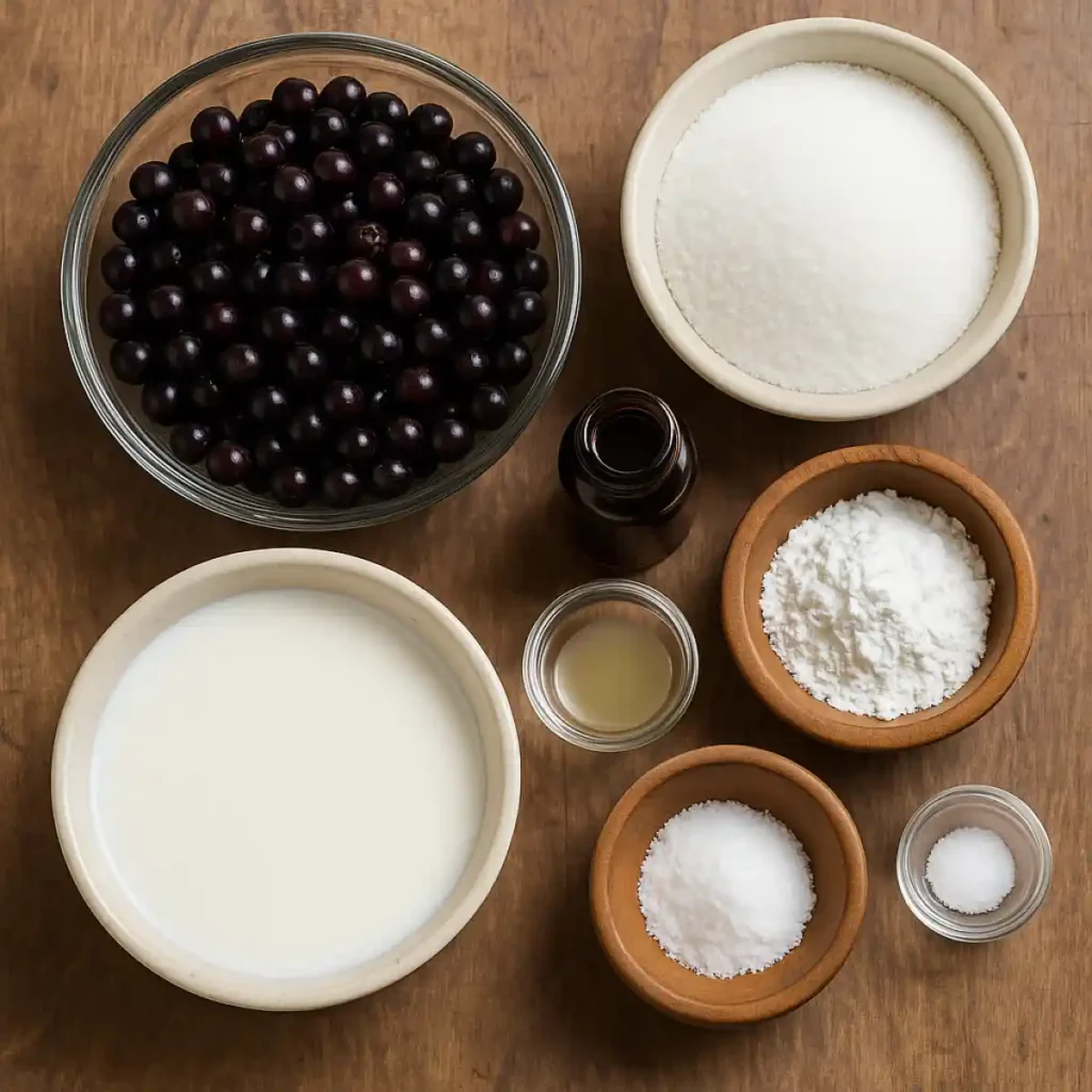Chokecherry Pudding Recipe: Irresistibly Creamy & Tart! 2 Chokecherry Pudding Recipe Ingredients