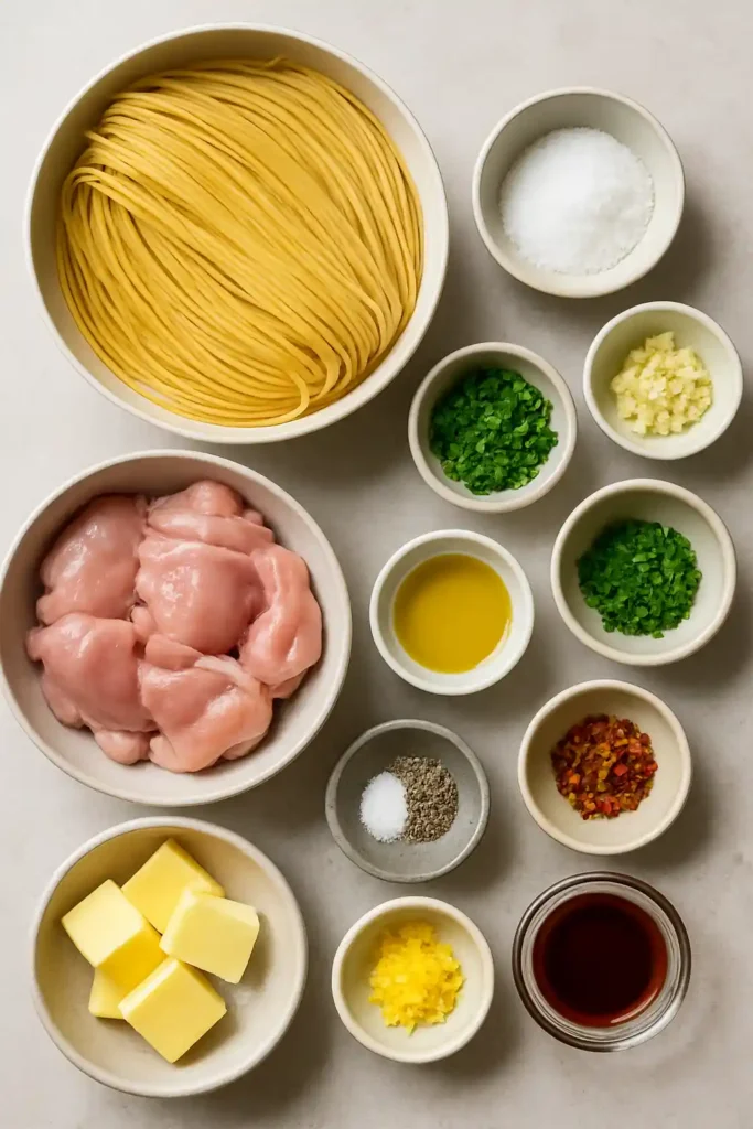 Cowboy Butter Chicken Linguine - Amazing Garlicky Pasta 11 Cowboy Butter Chicken Linguine Ingredients