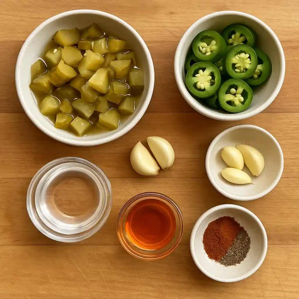 Dill Pickle Hot Sauce Recipe: Irresistibly Tangy & Spicy! 2 Dill Pickle Hot Sauce Recipe Ingredients