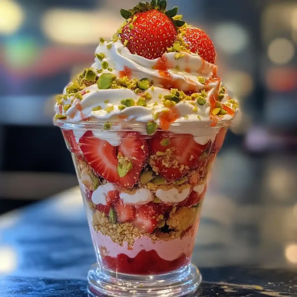 Dubai Strawberry Cup Recipe - Creamy, Layered Dessert 10 Dubai Strawberry Cup Recipe 1