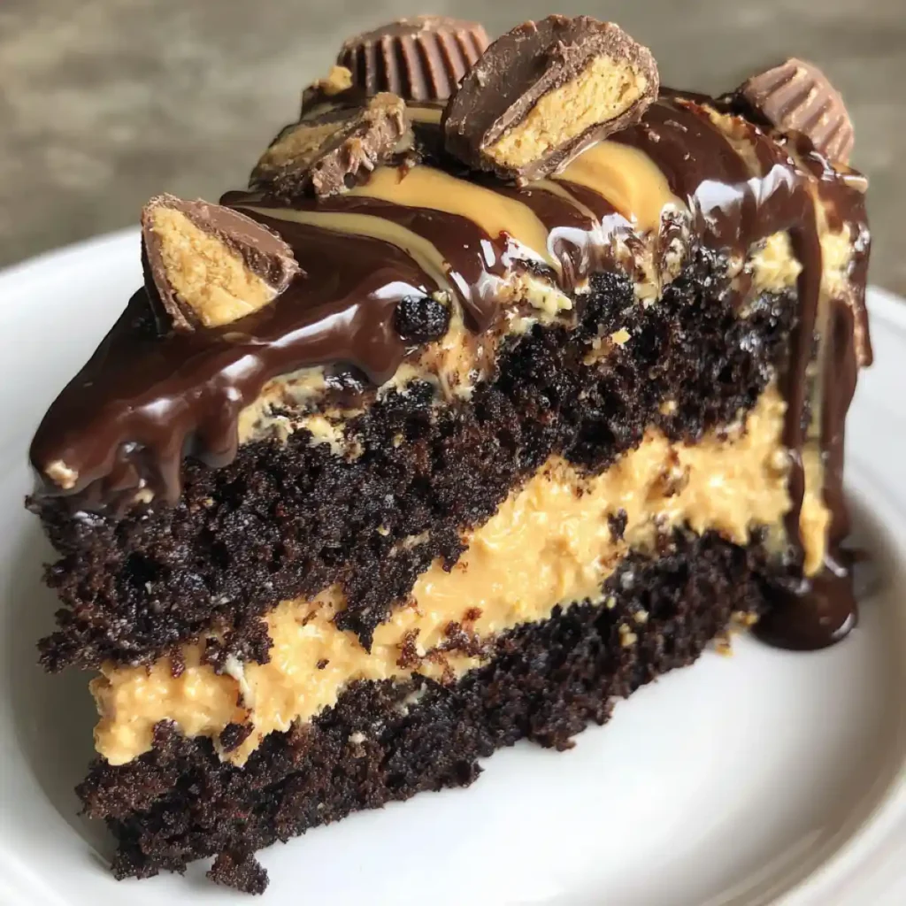 Reeses Peanut Butter Cake