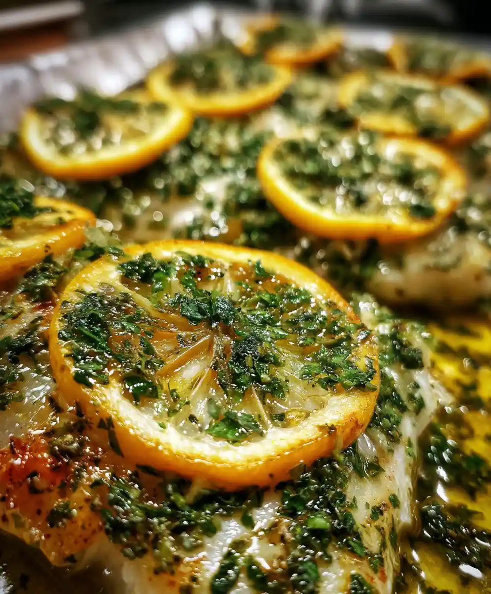 Baked Sheepshead Fish With Lemon And Fresh Herbs 7 Baked Sheepshead Fish with Lemon and Fresh Herbs