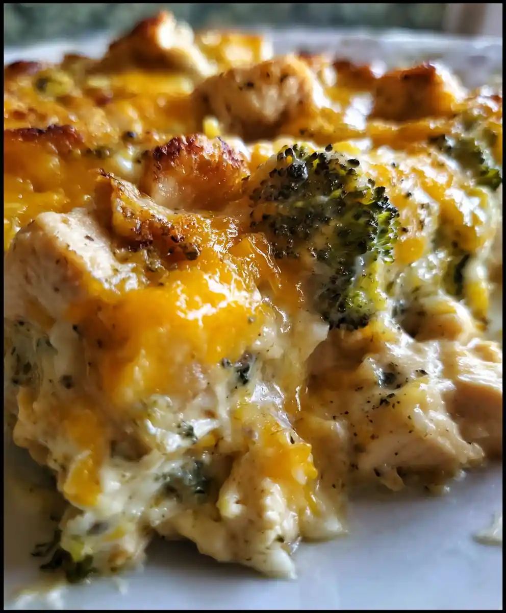 Chicken Casserole Recipe Cheesy Broccoli Bake