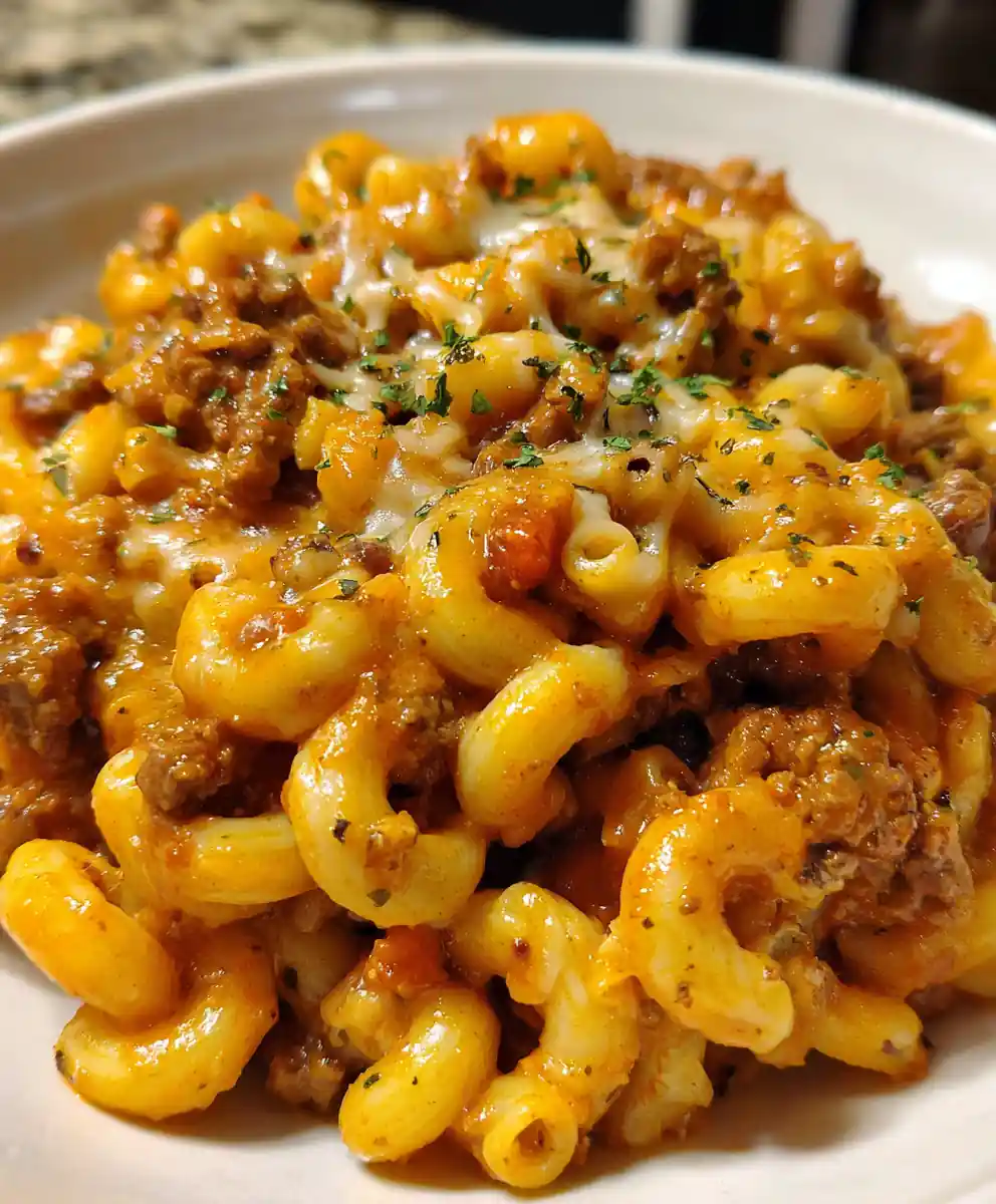 Homemade Hamburger Helper Skillet Beef Pasta
