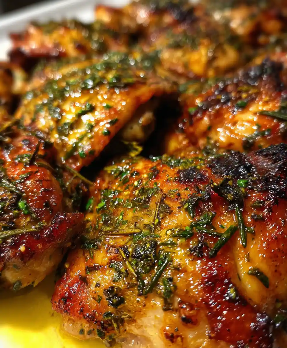 Oven-Baked Chicken Thigh Recipe With Lemon And Herbs 7 Oven-Baked Chicken Thigh Recipe with Lemon and Herbs