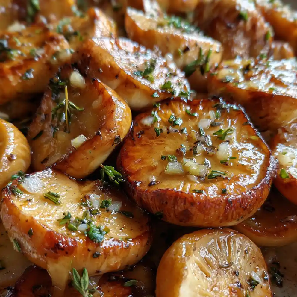 Sauteed Puffball Mushroom With Garlic And Thyme 1759045316.426469
