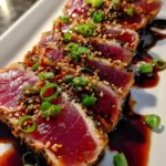 Seared Bluefin Tuna With Soy Ginger Glaze 1758960508.8880146
