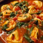 Tortellini Soup Cozy Tomato Basil With Spinach 1758564402.590642