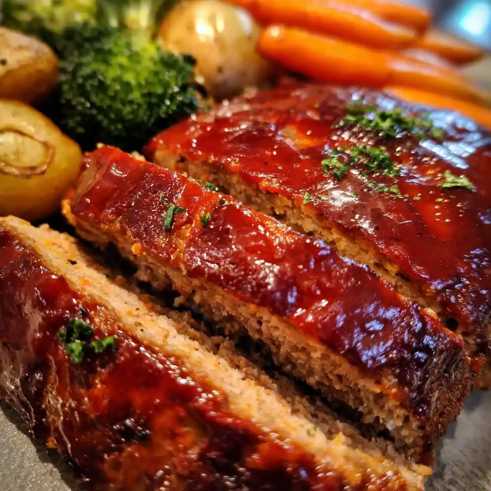 Turkey Meatloaf Recipe Glazed Sheet-Pan Dinner