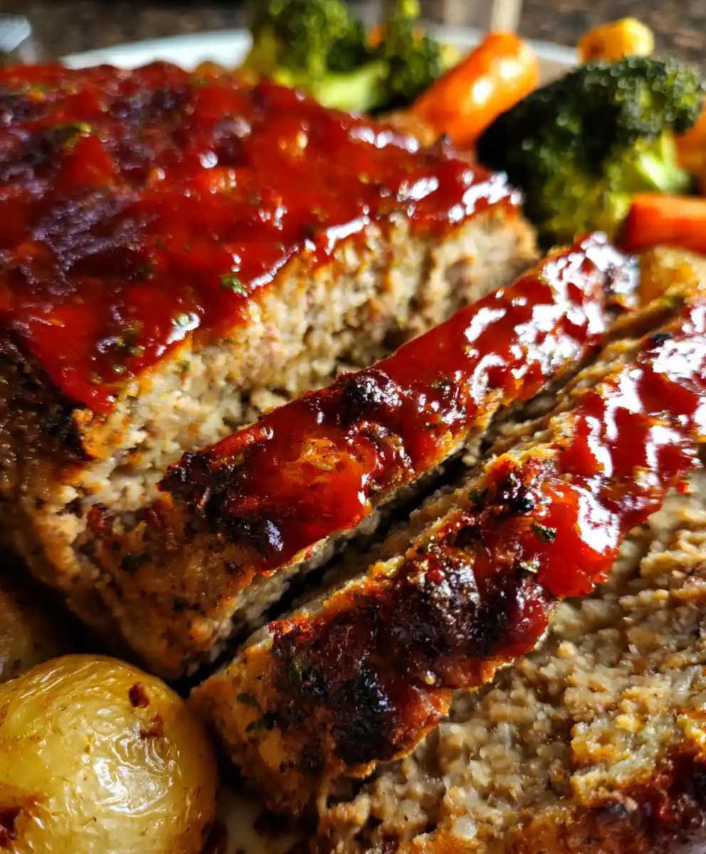 Turkey Meatloaf Recipe Glazed Sheet-Pan Dinner