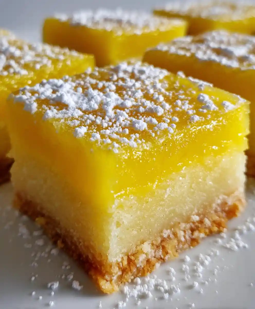 Zesty Lemon Bars with Buttery Shortbread Crust
