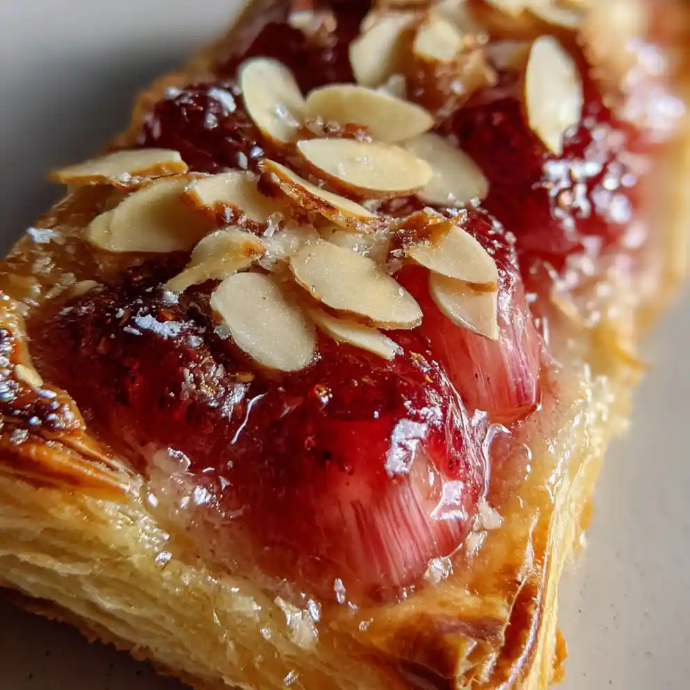 Rhubarb Puff Pastry Recipe With Almonds 6 rhubarb puff pastry recipe with Almonds