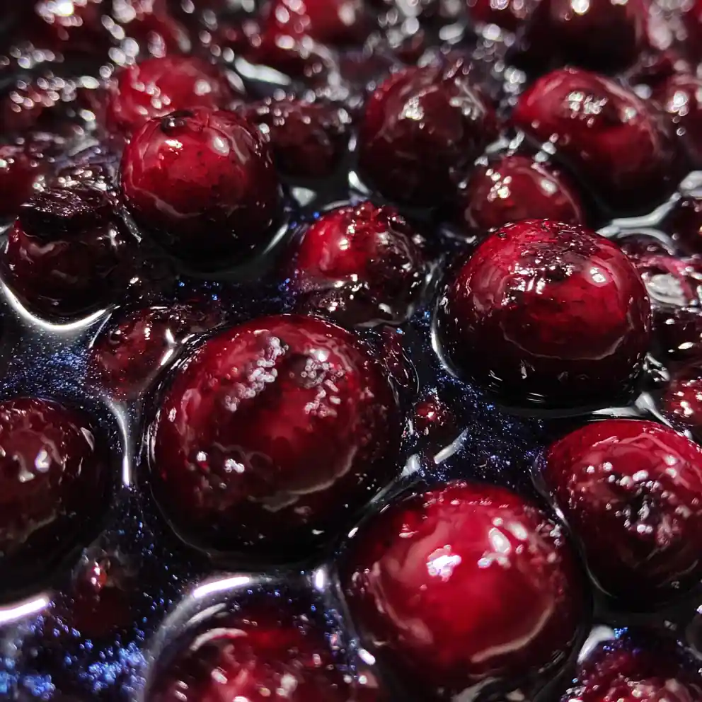 Blueberry Compote Warm Pancake Topping 6 Blueberry Compote Warm Pancake Topping