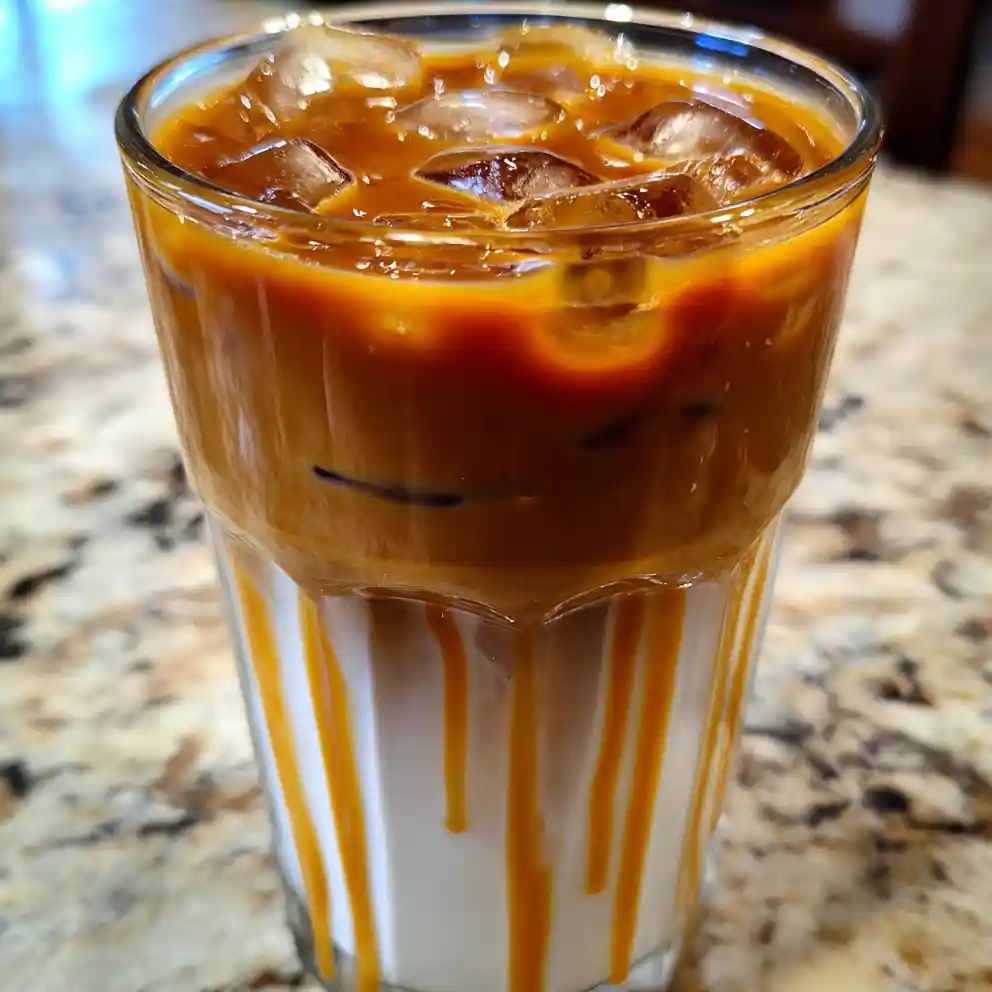 Caramel Macchiato Recipe Iced Coffeehouse Style
