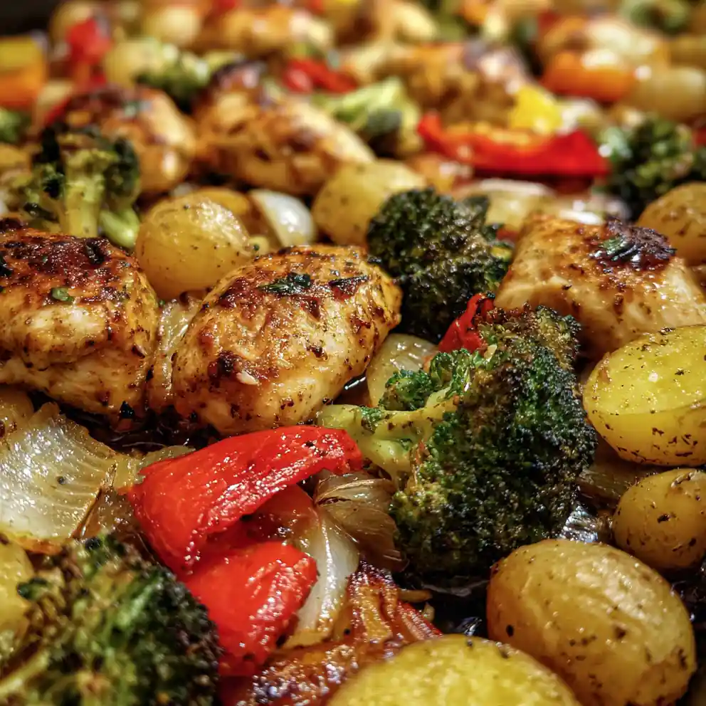 Chicken Breast Dinner Ideas Sheet-Pan Bake