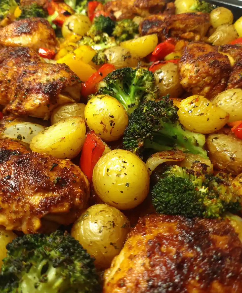 Chicken Breast Dinner Ideas Sheet-Pan Bake
