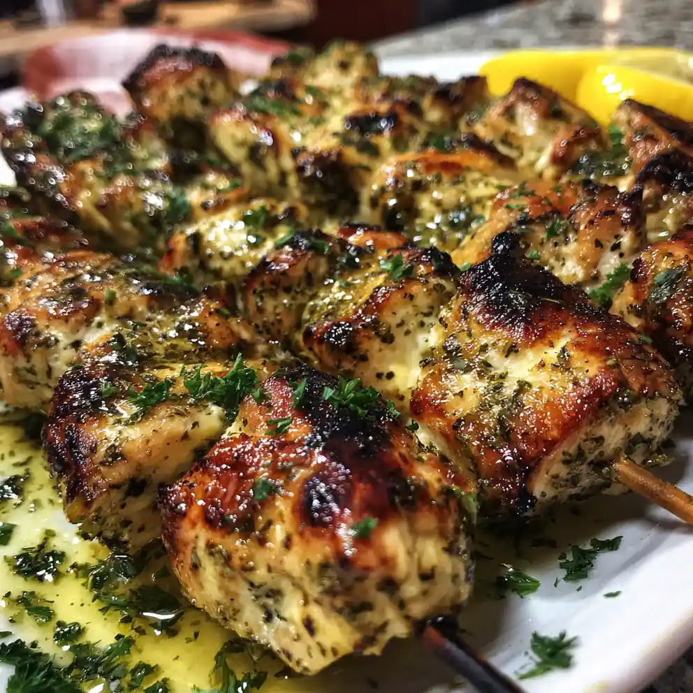 Chicken Souvlaki Recipe Lemon Oregano Skewers 4 Chicken Souvlaki Recipe Lemon Oregano Skewers