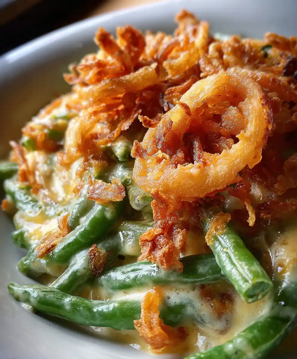 Green Bean Casserole With Fresh Green Beans Crispy Onion Top 7 Green Bean Casserole With Fresh Green Beans Crispy Onion Top