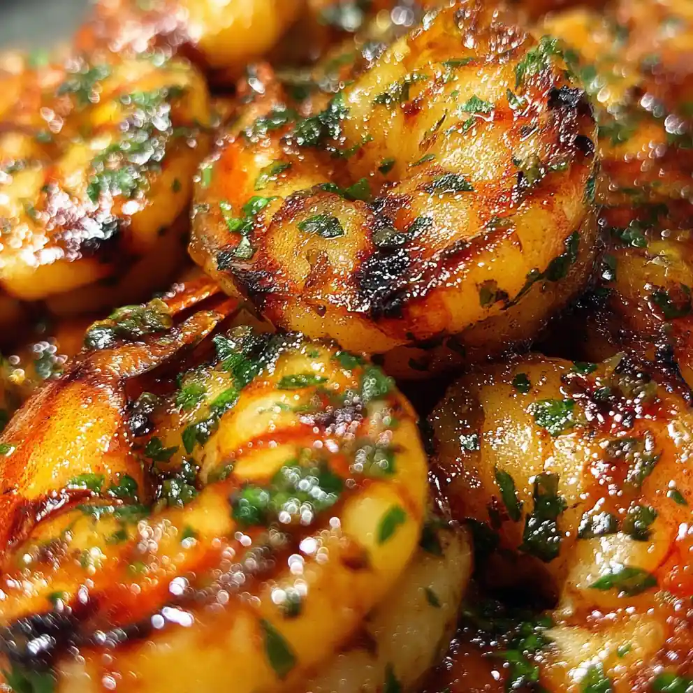 Grilled Shrimp Recipe with Lemon Garlic