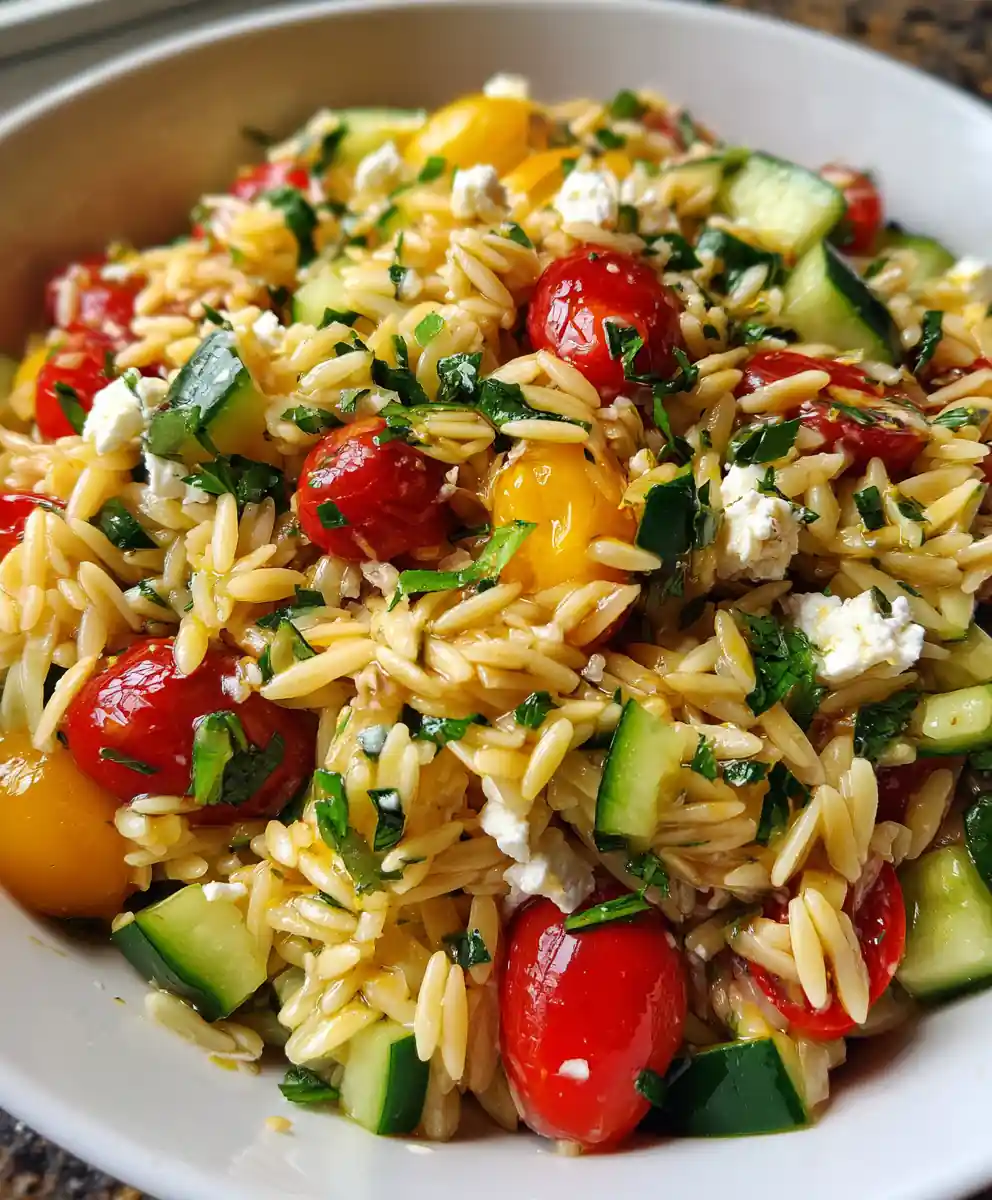 Orzo Salad Recipe With Feta And Herbs 7 Orzo Salad Recipe with Feta and Herbs