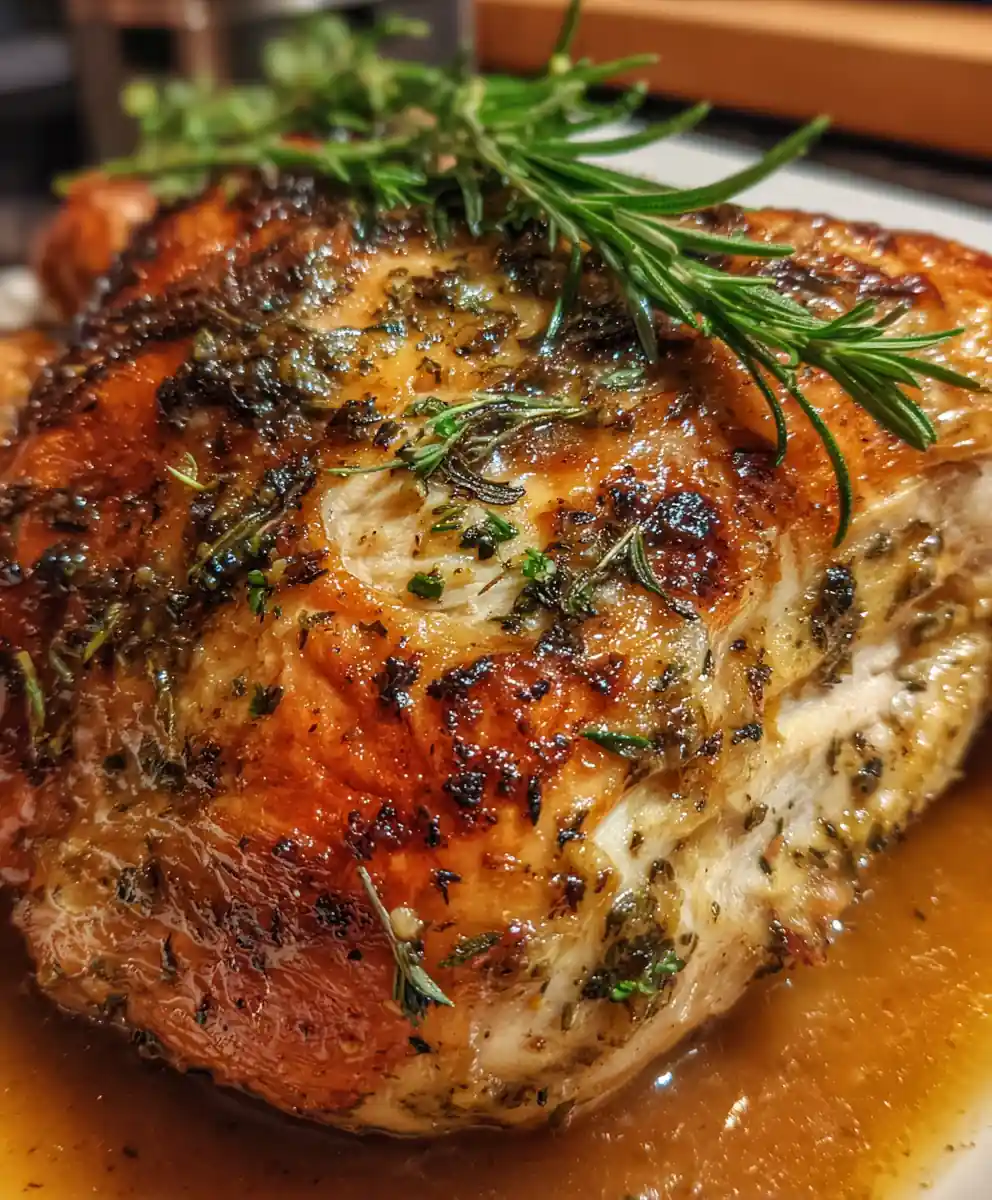 Roast Turkey Recipe Herb Butter And Pan Gravy 7 Roast Turkey Recipe Herb Butter and Pan Gravy