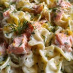 Salmon Pasta Recipe Creamy Dill Lemon 1759819764.3631644