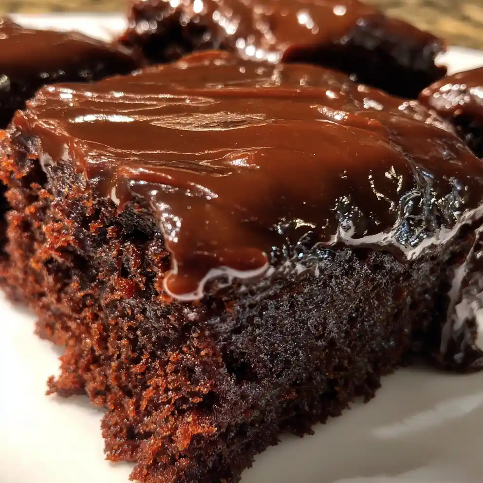 Texas Sheet Cake Recipe with Fudge Icing