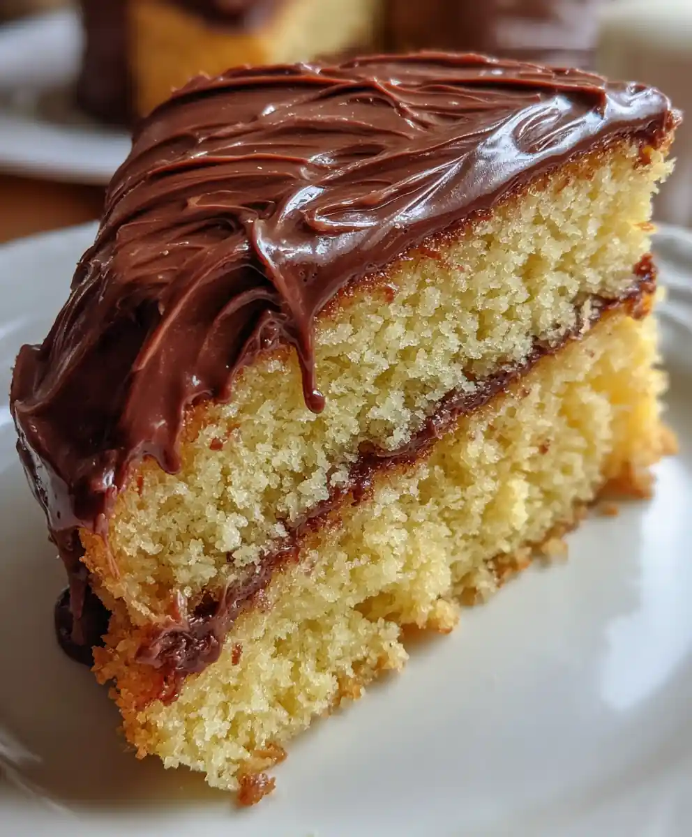 Yellow Cake Recipe With Chocolate Icing 7 Yellow Cake Recipe with Chocolate Icing