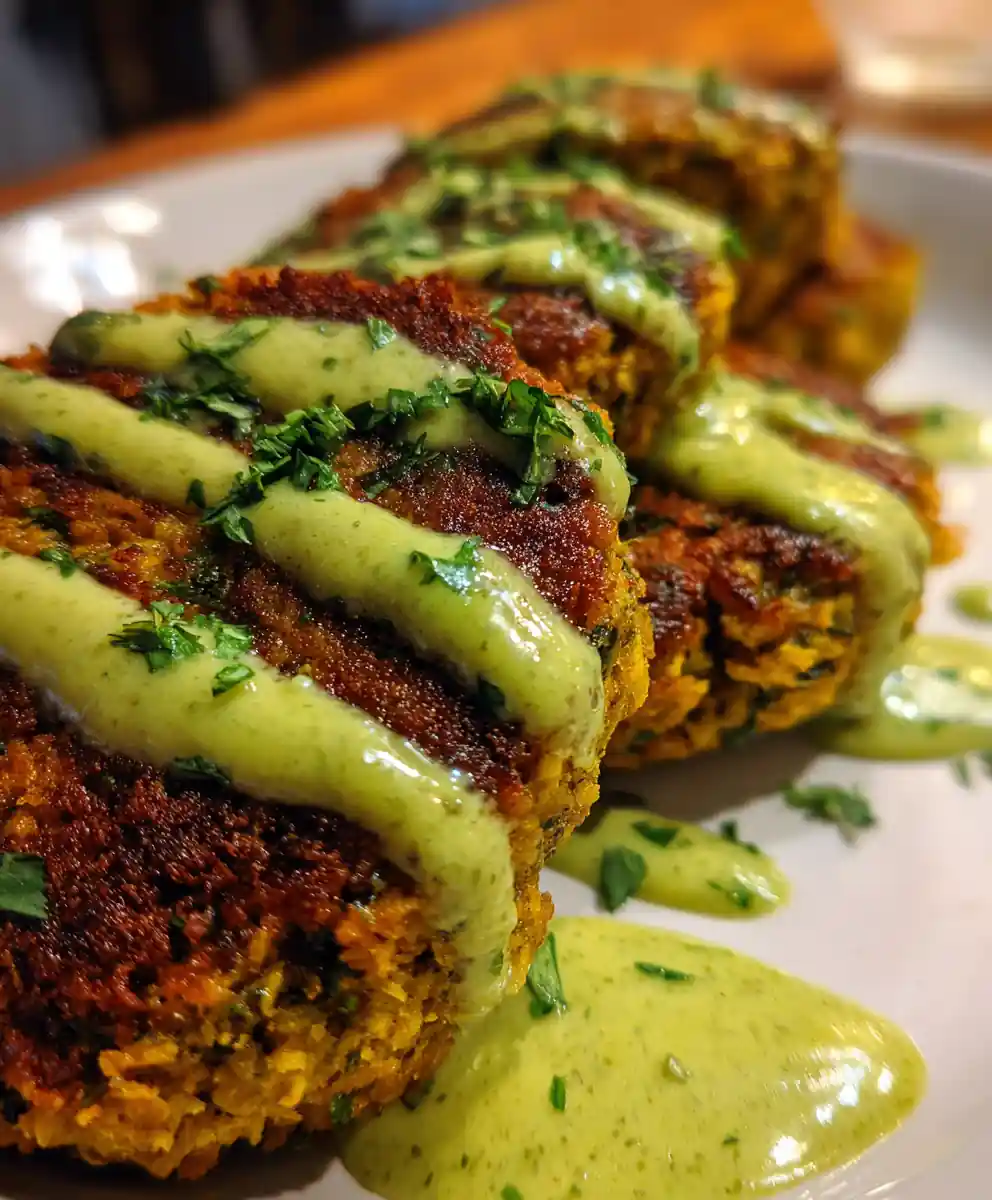 baked falafel recipe With Emerald Herb Tahini