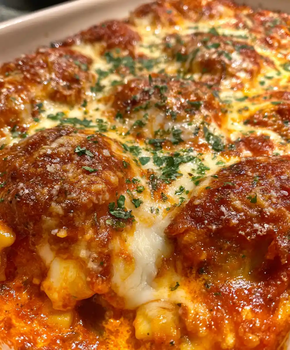 baked ravioli recipe With Roasted Red Pepper Cream