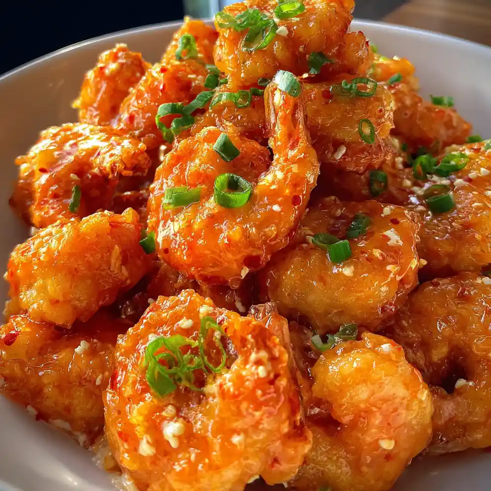bang bang shrimp recipe With Blushing Chili Cream