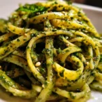 Basil Pesto Pasta Recipe Emerald Ribbon Toss 1761950669.1490912