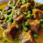Beef Curry Recipe Golden Turmeric Coconut With Emerald Peas 1761398169.8213844