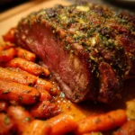 Beef Shoulder Roast Recipe Herb Crusted Roast With Ruby Carrots 1761397420.5819833