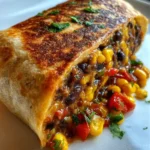 Black Bean Burrito Recipe With Fire Roasted Corn Salsa 1760601278.892385