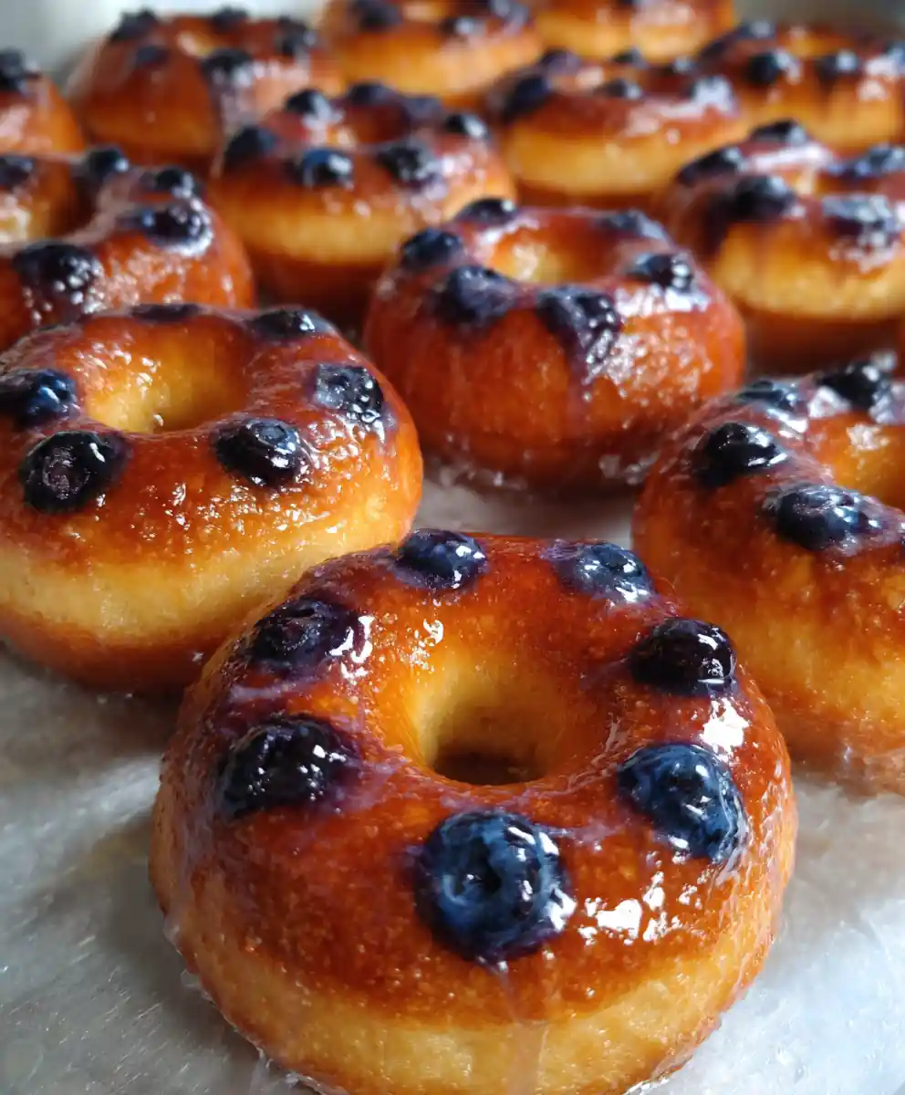 Blueberry Bagel Recipe With Indigo Sugar Glaze 7 blueberry bagel recipe With Indigo Sugar Glaze