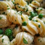 Boursin Cheese Pasta Recipe With Emerald Pea And Herb Speckles 1760292654.4575942