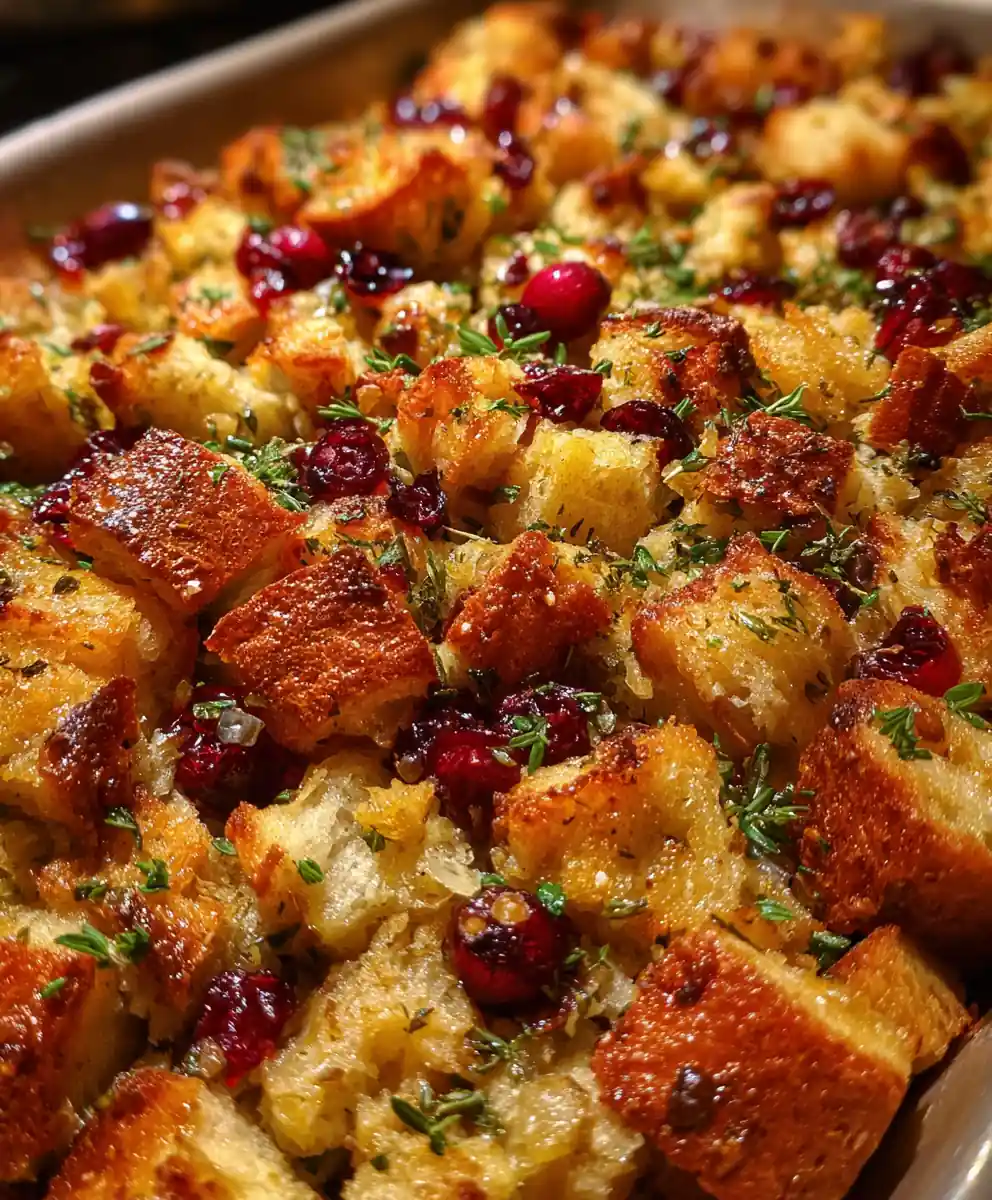 bread stuffing recipe With Sage Cranberry Jewels