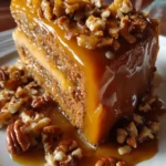 Caramel Icing Recipe With Toasted Pecan Praline Shards 1760371473.3503618