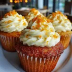 Carrot Cupcake Recipe Cream Cheese Crown With Orange 1761534407.7255592