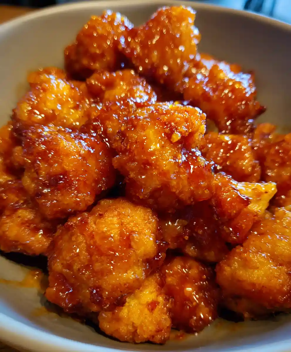 Cauliflower Wings Recipe With Buffalo-Gochujang Orange Glaze 7 cauliflower wings recipe With Buffalo-Gochujang Orange Glaze