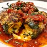 Chili Rellenos Recipe With Roasted Red Pepper Salsa 1760290127.7485476