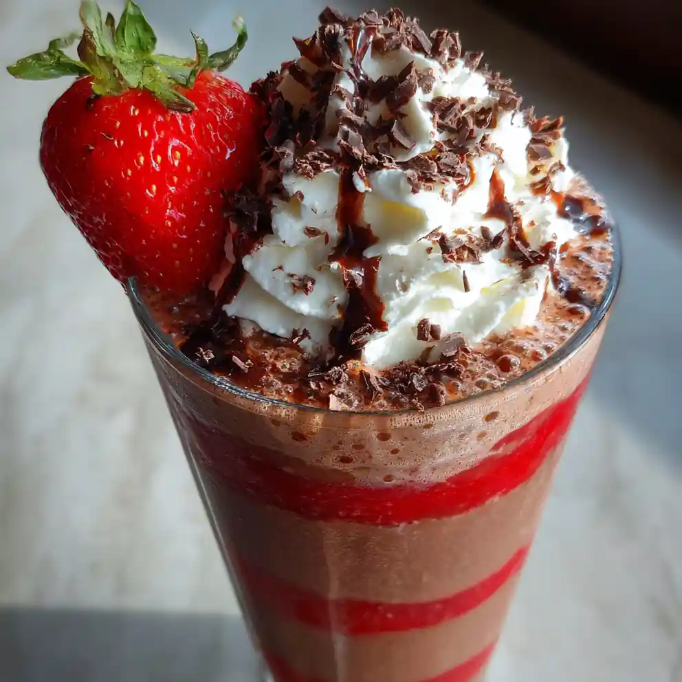 Chocolate Milkshake Recipe With Strawberry Stripe 6 chocolate milkshake recipe With Strawberry Stripe