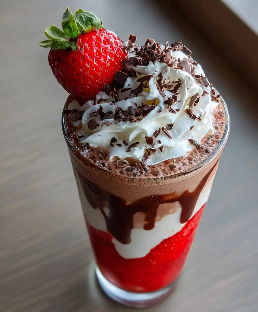 Chocolate Milkshake Recipe With Strawberry Stripe 7 chocolate milkshake recipe With Strawberry Stripe