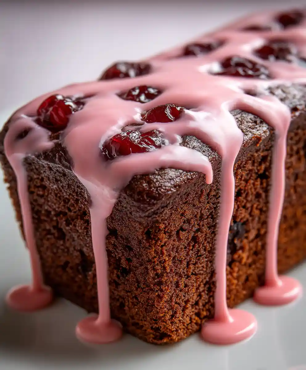 Chocolate Pound Cake Recipe With Cherry Ripple Icing 7 chocolate pound cake recipe With Cherry Ripple Icing